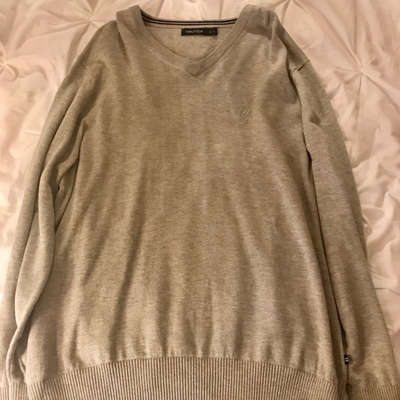 Nautica Sweater Grey Men’s - Picture 2 of 3